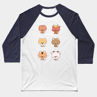Baby Animal Baseball T-Shirt